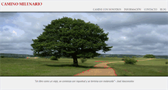 Desktop Screenshot of caminomilenario.com